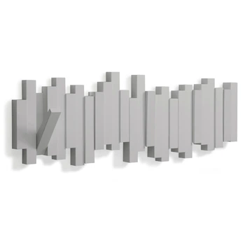 Настенная вешалка Sticks серая Umbra