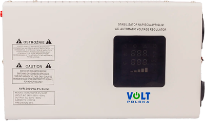 Stabilizator napięcia Volt AVR 2000VA 8% SLIM (5904100451999)
