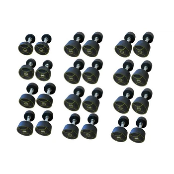 Уретановый гантельный ряд Generation Fitness FF51D4B-2,5/30kg (12 пар) 390 кг