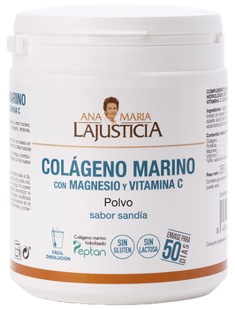 Suplement diety Ana Maria Lajusticia Kolagen Morski z magnezem + vit. C o smaku arbuza 50 porcji (8436000680874)