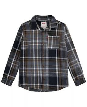 Детская фланелевая рубашка Levi's в клетку 1159863411 (Разные цвета M) на рост 132-147 см