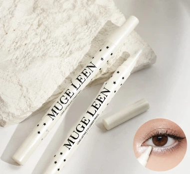 Білий олівець-хайлайтер для очей Eye Brightener White — для внутрішнього куточка та слизової