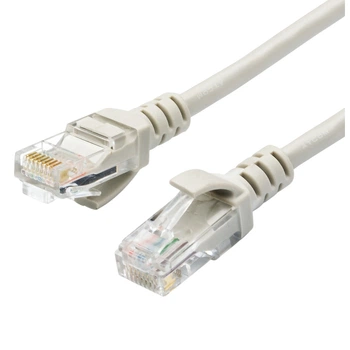 Патч-корд литой, UTP, RJ45, Cat.5e, 25m, серый