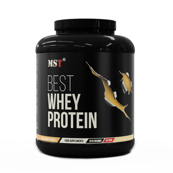 Протеин MST BEST Whey Protein 2010 грамм, Сывороточный протеин вкус персик манго 67 порций