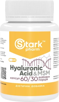 Гиалуроновая кислота и МСМ для суставов Stark Pharm 60 капсул (2793) (4829888051838)