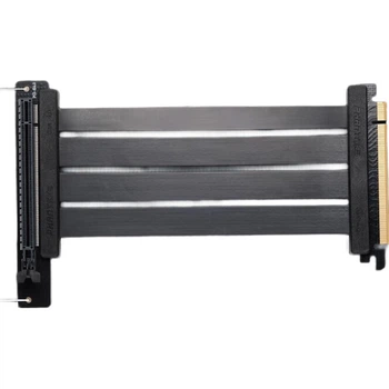 Удлинительный кабель для вертикального крепления видеокарты PHANTEKS PCI-E5.0 / Полная скорость без потерь / Металлический слот / Защита от электромагнитных помех / Позолоченное покрытие / 5090