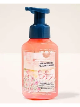 Рідке мило - піна для рук Bath & Body Works Strawberry Peach Sunset