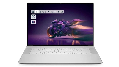 Ноутбук Dell 16 Premium (DA16250_ARLH_010), Intel Core Ultra 9 285H / 16.3″ / OLED / 120 Гц / RAM 64 ГБ LPDDR5X / SSD 2 ТБ / RTX 5070 / Windows 11 Pro / Світло-сірий