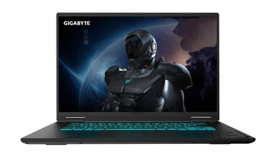 Ноутбук Gigabyte Gaming A16 3TH (3THK3EE893SH), AMD Ryzen 7 260 / 16'' / 165 Гц / RAM 16 ГБ DDR5 / SSD 512 ГБ / AMD Radeon 780M + RTX 5050 / Windows 11 Home / Чорний