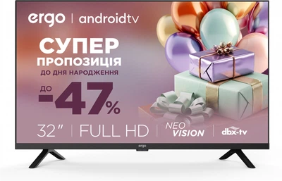 Телевизор Ergo 32" 32GFS6500