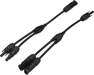 Кабель Volt Polska для з'єднання панелей MC4 Black (5904100450213)
