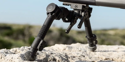 HUAYE Retractable Bipod — выдвижная двуногая сошка для винтовки