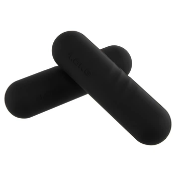 Гантели для фитнеса черные 2кг с силиконовым покрытием для тренировок SP-Sport 9976-1 комплектация 2шт по 1кг Black