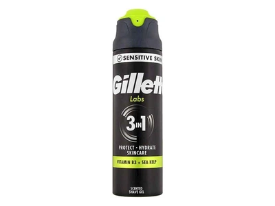 Гель для гоління GILLETTE 198мл Labs Sensitive для чоловіків