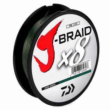 Шнур Daiwa J-Braid X8 0.13 mm 8.0kg 150m green