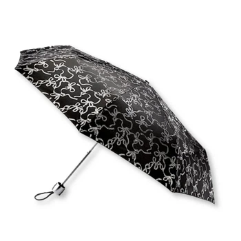 Парасолька жіноча Fulton L354-042052 Minilite-2 Glitter Bow (Блискучий бант)