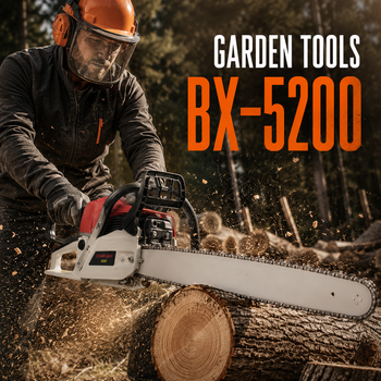 Бензопила для саду 5,9 кВт, 45 см Garden Tools BX-5200