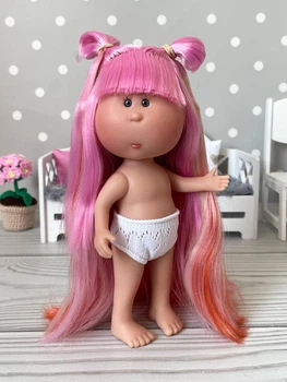 Лялька Літл Міа з довгим рожевим волоссям Little Mia Nines d'Onil 3199, 23 см
