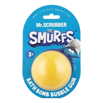 Бомбочка для ванни The Smurfs Bubble gum Mr.SCRUBBER, 170 г