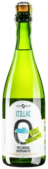 Вино ігристе Zero Puro Stillae Pecorino Spumante без доданих сульфітів біле брют 0.75 л (8032692480473)