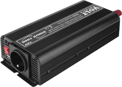 Przetwornica napięcia Volt Polska Sinus 500/1000 12/230V 500/1000W (3SIP090012) (955555914477425) - Outlet