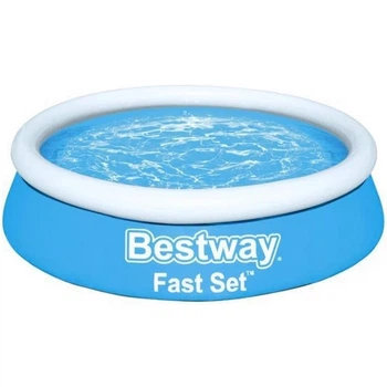 Надувний басейн Bestway 57392 183х51 см для дітей та сім’ї високоякісний матеріал міцний дитячий басейн літній відпочинок пляжний басейн надувний для водних розваг