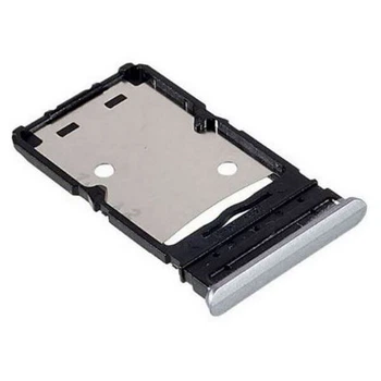 Держатель SIM-карты Tecno Camon 19, С разъемом на карту памяти, Белый - 424898