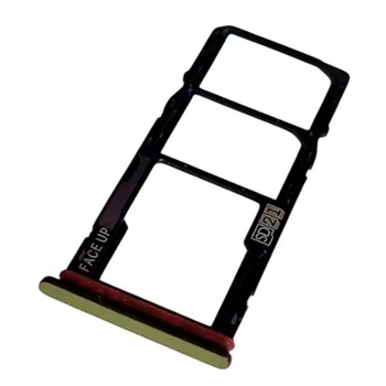 Держатель SIM-карты Motorola Moto G15 Power / XT2521 Moto G15, С разъемом на карту памяти, Зеленый - 704378
