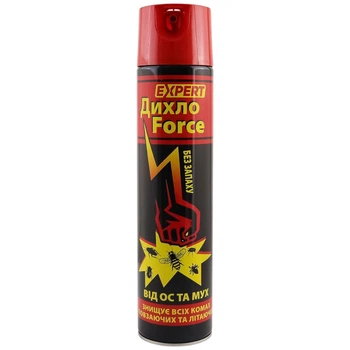 Средство инсектицидное от насекомых "ДихлоForce Expert", аэрозоль, 600 мл - 585117
