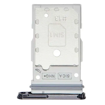 Держатель SIM-карты Samsung Galaxy S25, С разъемом на карту памяти, Черный - 696602