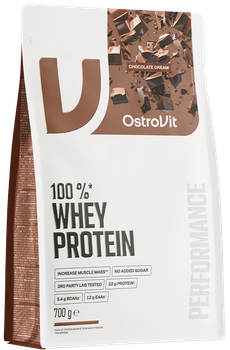 Koncentrat białka serwatkowego OstroVit 100 Whey Protein proszek 700 g Czekolada (5903933910239)