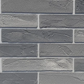 Декоративный кирпич гибкий Клинкер на сетке МК-C2L