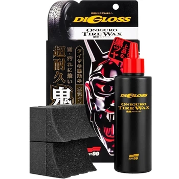 Чорніння для шин SOFT99 DiGloss Black Devil Tire Wax, глянцевий ефект