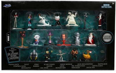 Фігурки Jada Toys Disney Nightmare Before Christmas 18 шт 4 см (4006333098895)