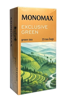 Чай Monomax Exclusive зелений в пакетиках 25*1,5 г (52147)