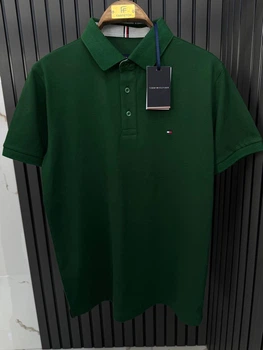 Поло Tommy Hilfiger M зеленый