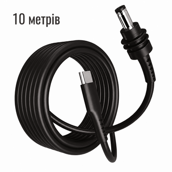 Кабель для Starlink Mini USB Type-C to DC, PD100W - 10 метрів