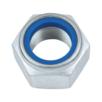 Гайка шестигранна самостопорна DIN985 - 10 (A2K) - SW41, M27