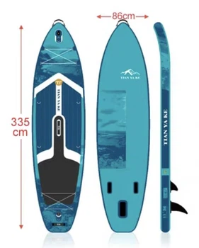 Надувна SUP дошка для плавання 335 см TIANYAKE зелена
