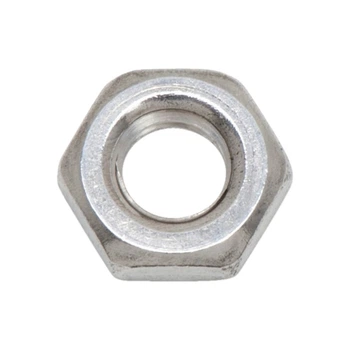 Гайка шестигранна низька DIN439-B, нерж.сталь A2, SW7, M4