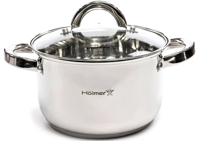 Кастрюля Holmer с крышкой 3,5 л CR-18435-SS