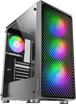Корпус для ПК Mars Gaming MC-F / без БП / Черный (101957565) - Уценка