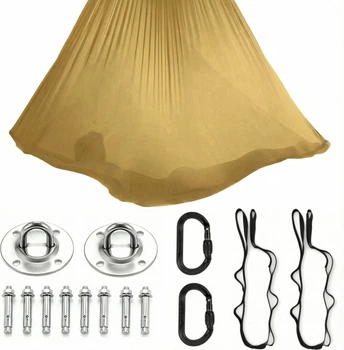 Hamak do jogi Acro4f Aerial 4 m Złoty AH-4X2.8M-GOLD (5906506410815)