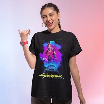 Футболка Cyberpunk 2077 (Welcome to The Future) 3XL чорний