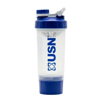 Шейкер USN Jet Shaker 2 in 1 (600 мл, blue)
