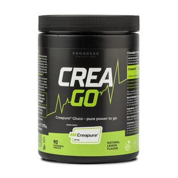 Креатин Progress Nutrition CreaGo Creapure (90 chew tabs, lemon)