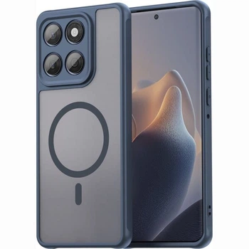 Защитный чехол Deexe Matte Skin with MagSafe для Motorola Signature - Blue