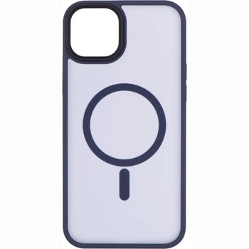 Защитный чехол 2Е Soft Touch MagSafe для iPhone 15 Plus - Dark Blue