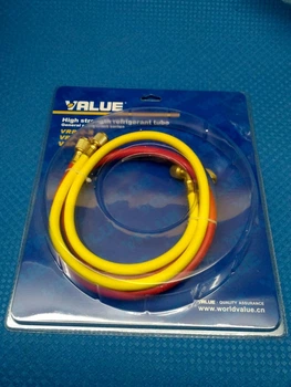 Шланг завантаження кондиціонера VALUE VRP-U-R VRP-U-Y VRP-U-B 0.9 м комплект 3 шт (VL-001)