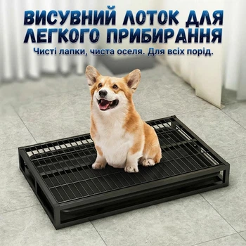 Домашний туалет - лоток для собак и котов | 54*37*8см
